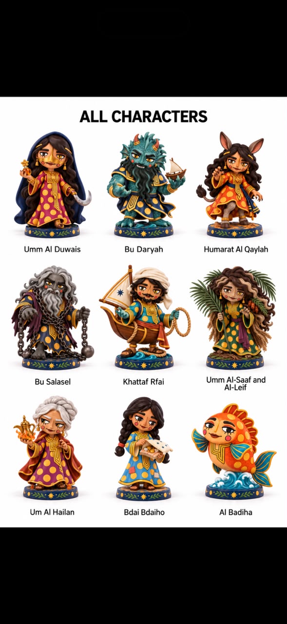 Kharareef Series Figures